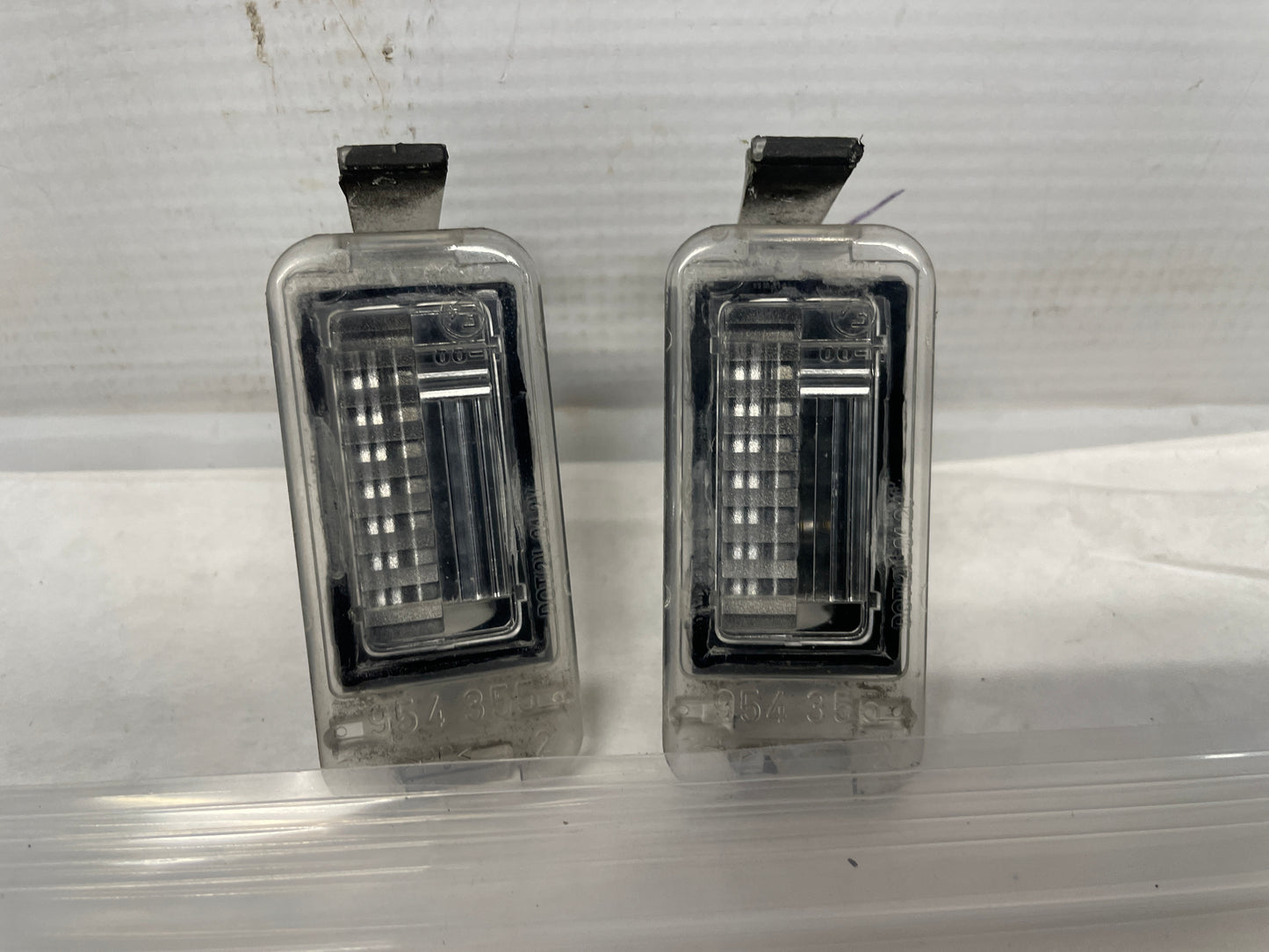 2005 Pontiac GTO License Plate Tag Light Set OEM - Day's Parts Yard