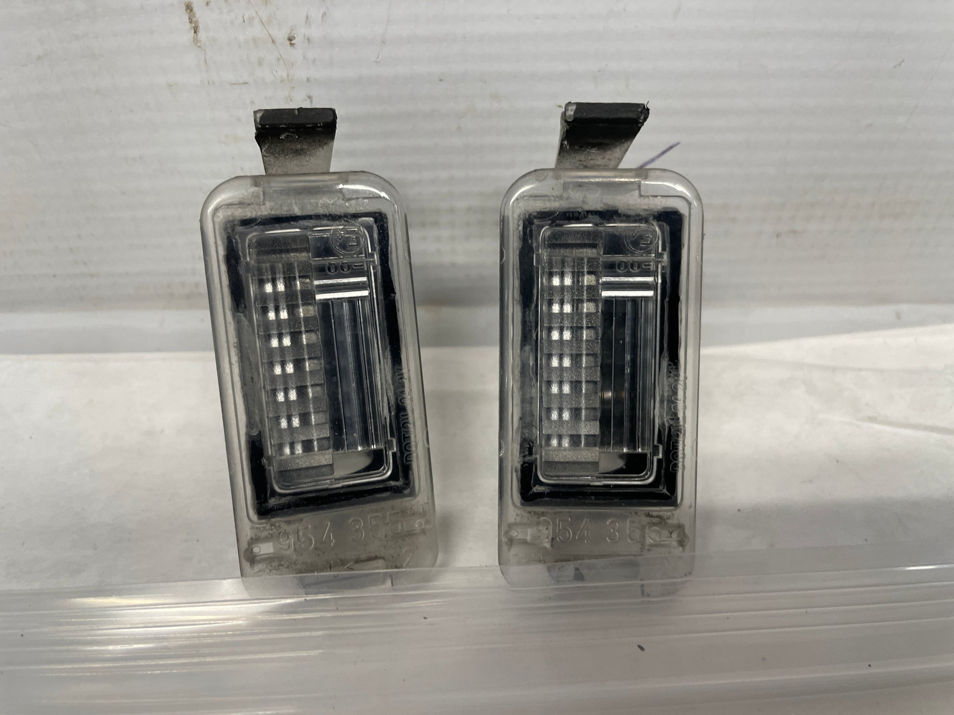 2005 Pontiac GTO License Plate Tag Light Set OEM - Day's Parts Yard