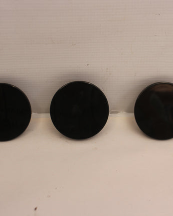 Chevrolet Black Wheel Center Caps 3 Total