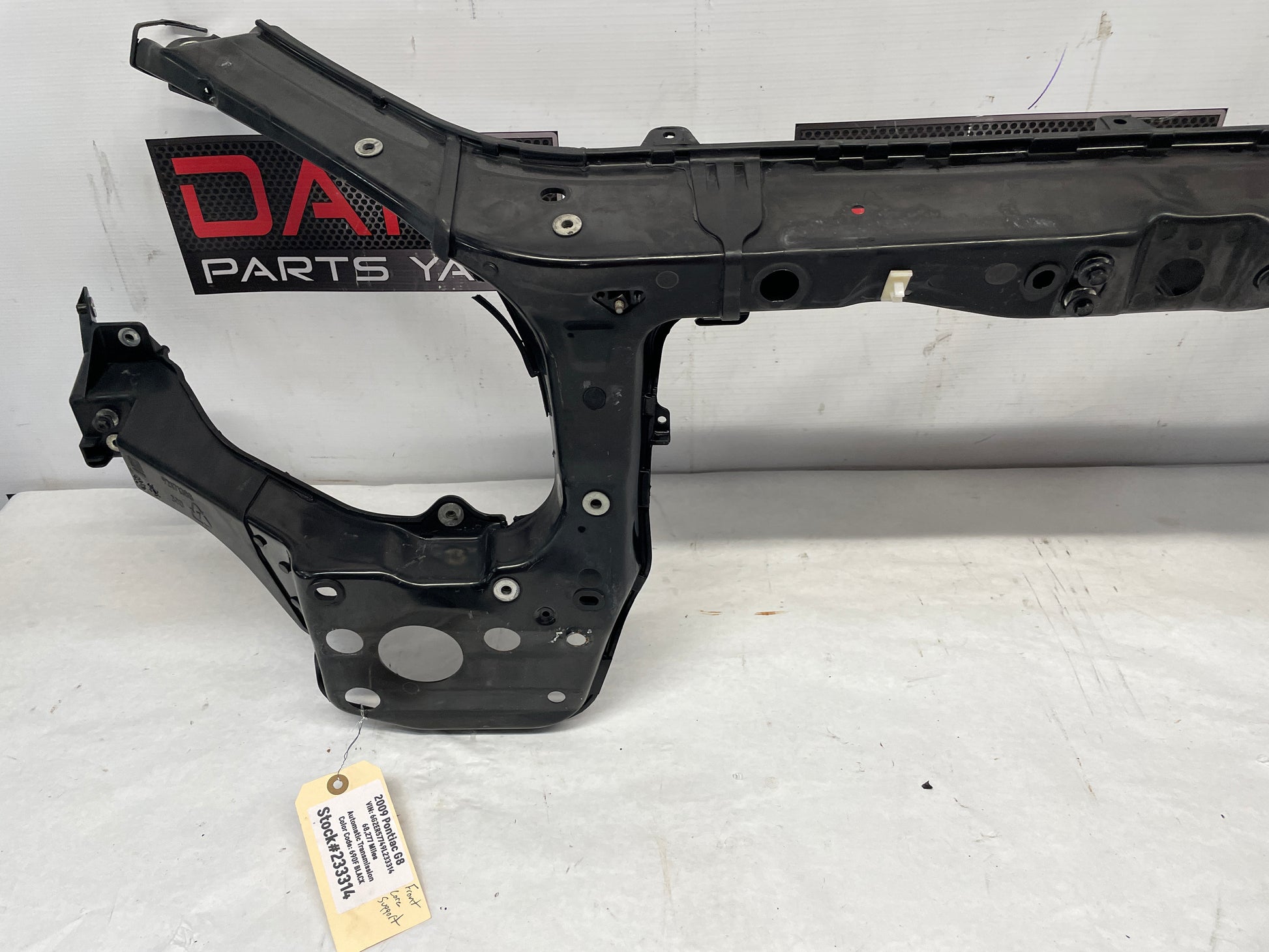 2009 Pontiac G8 Radiator Core Support Bracket - Day's Parts Yard
