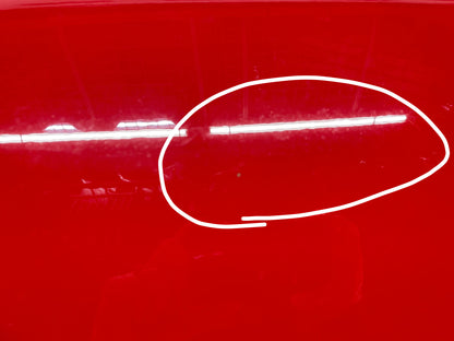 2008 Chevy C6 Corvette RH Passenger Rear Quarter Fender Red OEM