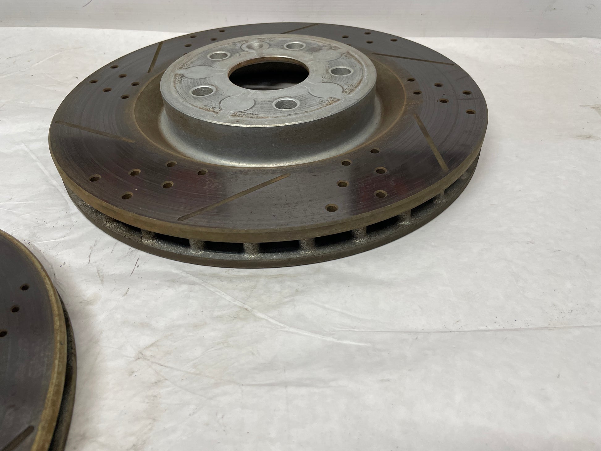 2014 Chevy SS Sedan Drilled and Slotted Rotors OEM - Day's Parts Yard