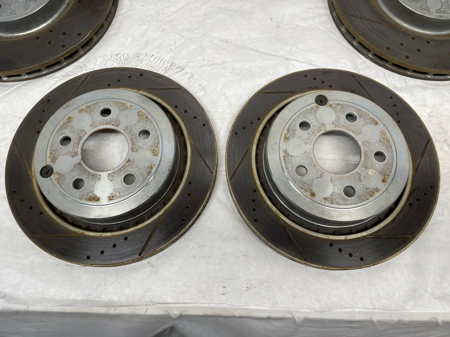 2014 Chevy SS Sedan Drilled and Slotted Rotors OEM - Day's Parts Yard