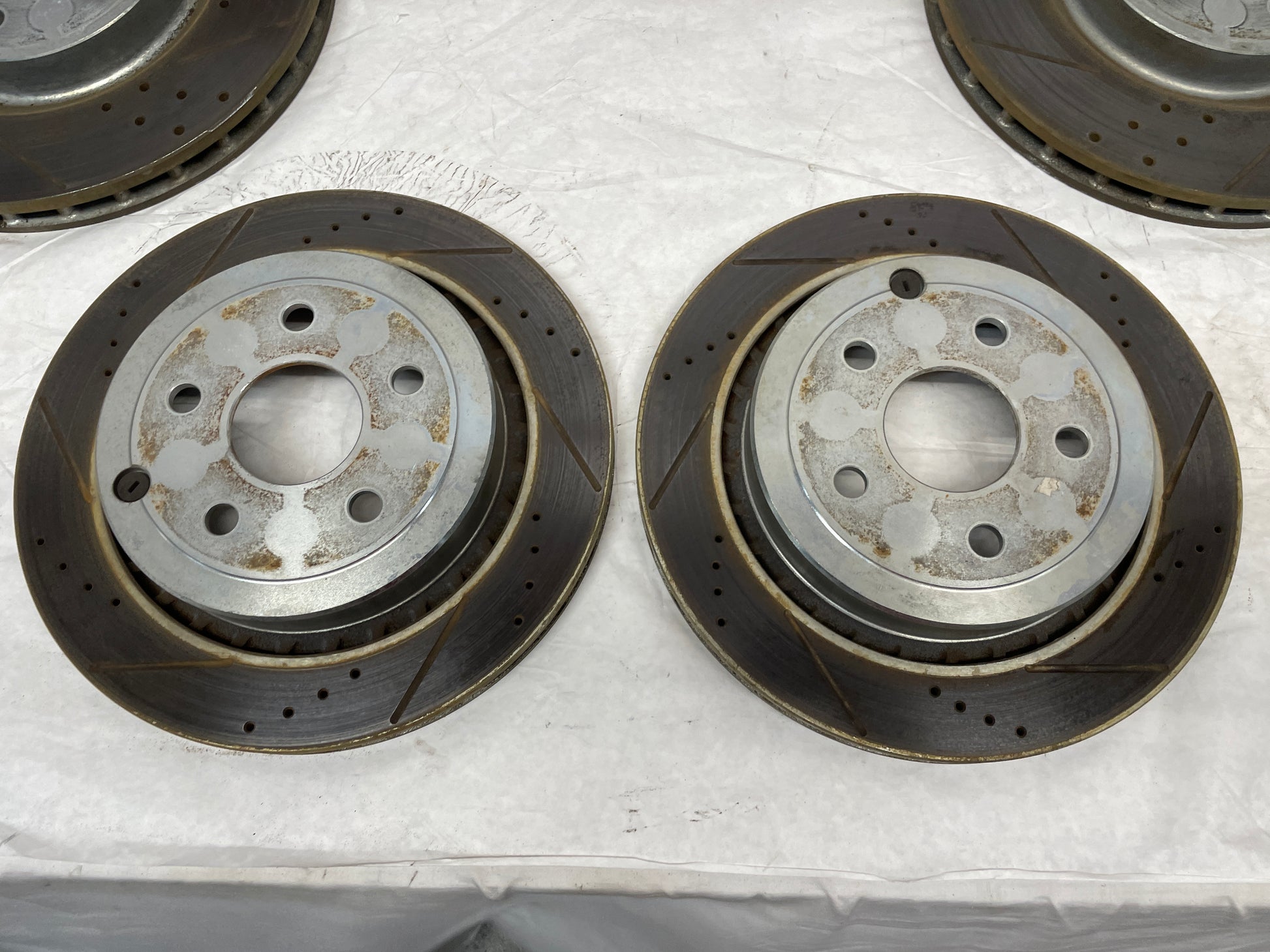 2014 Chevy SS Sedan Drilled and Slotted Rotors OEM - Day's Parts Yard