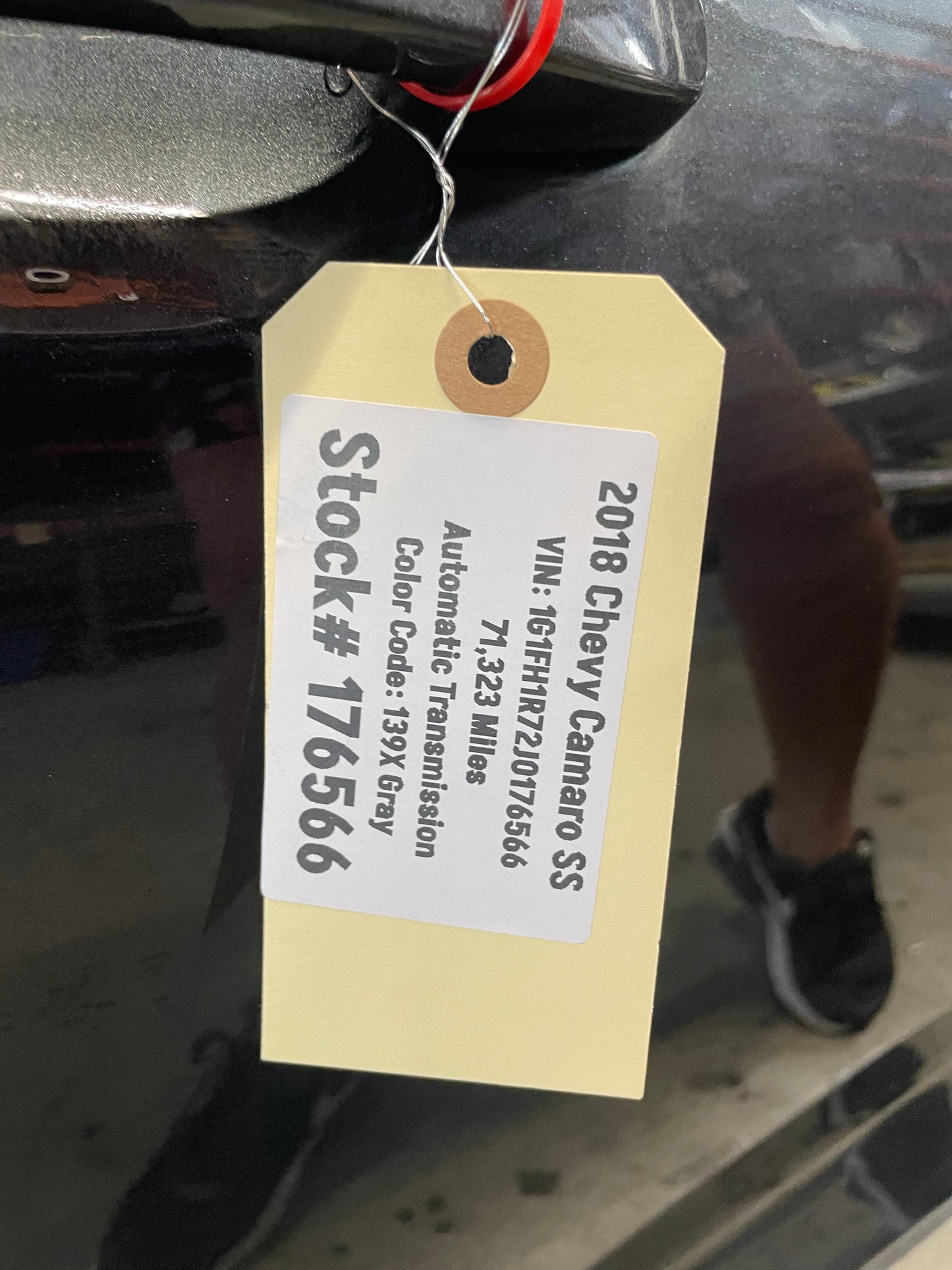 2018 Chevy Camaro SS RH Passenger Front Exterior Door OEM - Day's Parts Yard