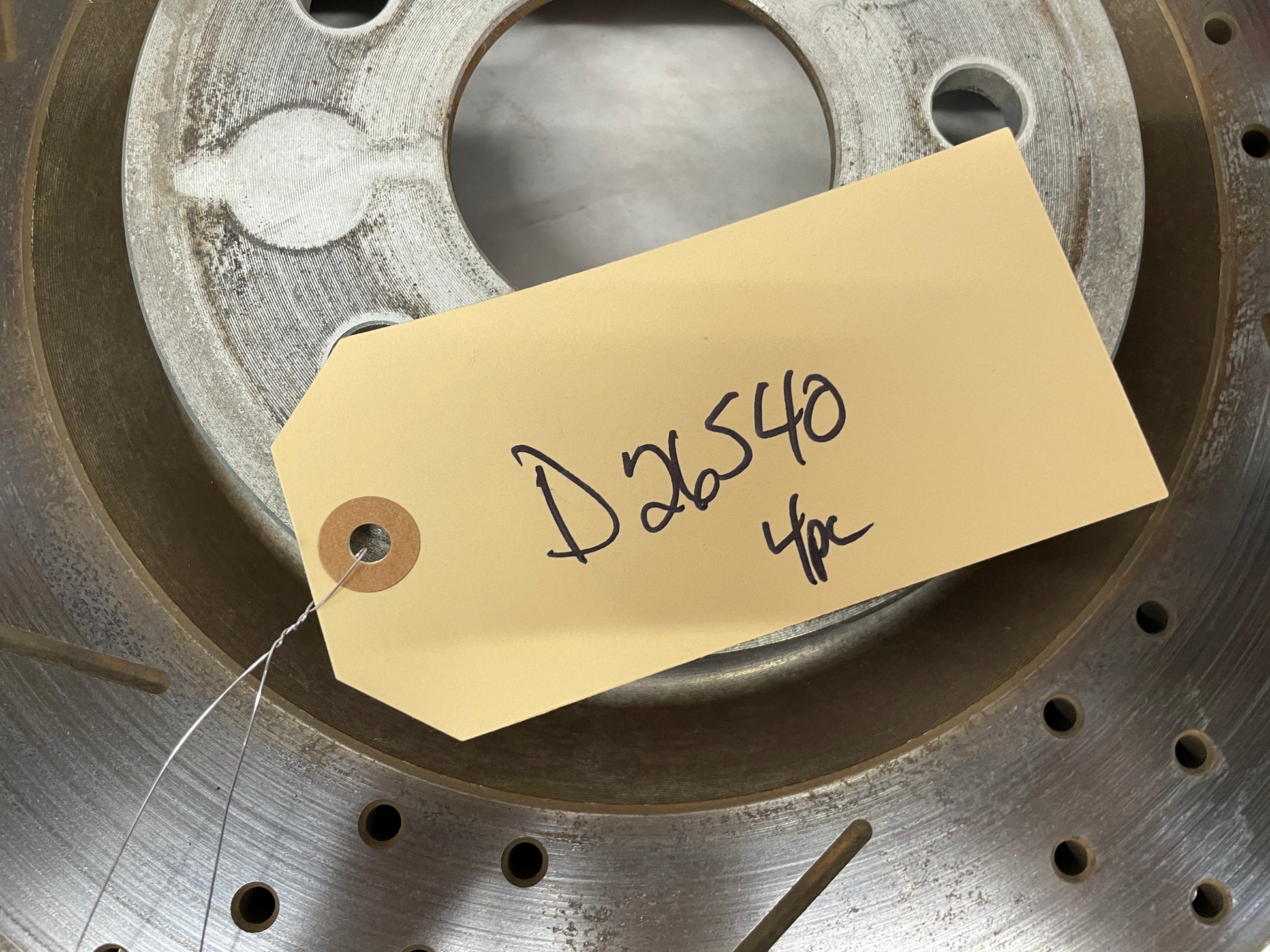 2014 Chevy SS Sedan Drilled and Slotted Rotors OEM - Day's Parts Yard