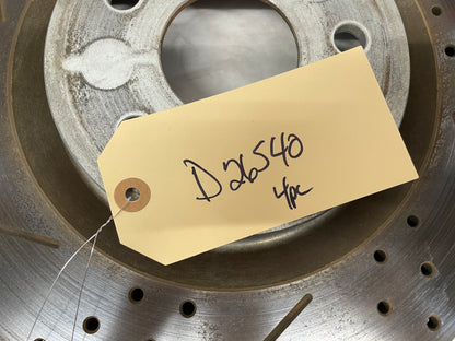 2014 Chevy SS Sedan Drilled and Slotted Rotors OEM - Day's Parts Yard