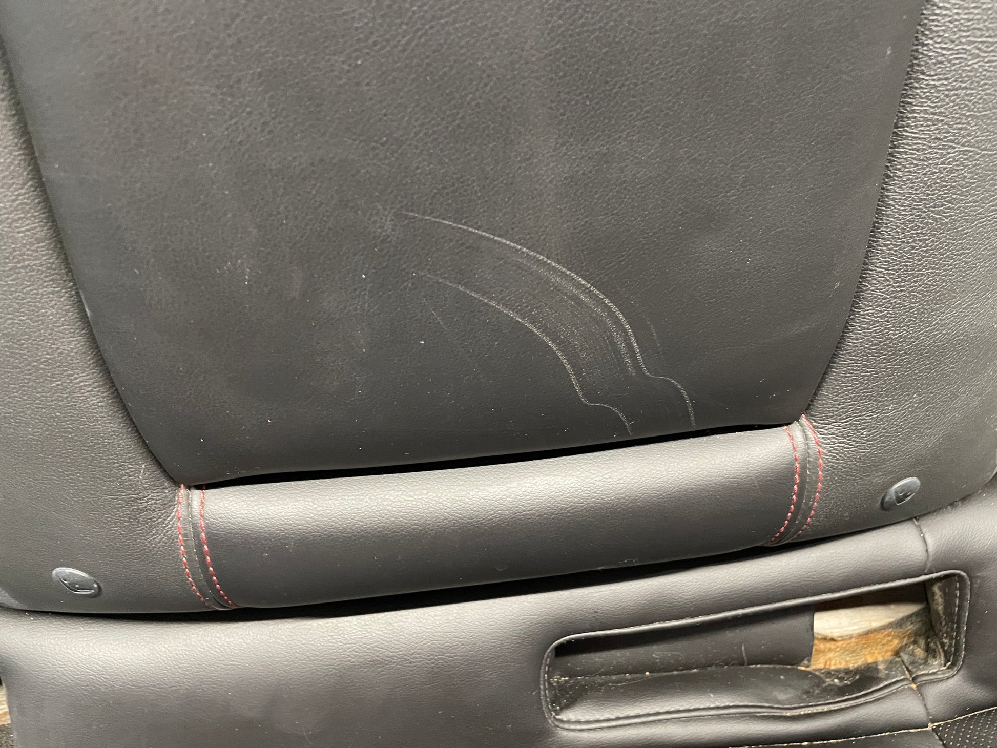 2014 Chevy SS Sedan Seats Rears Black Leather Alcantara Suede OEM - Day's Parts Yard