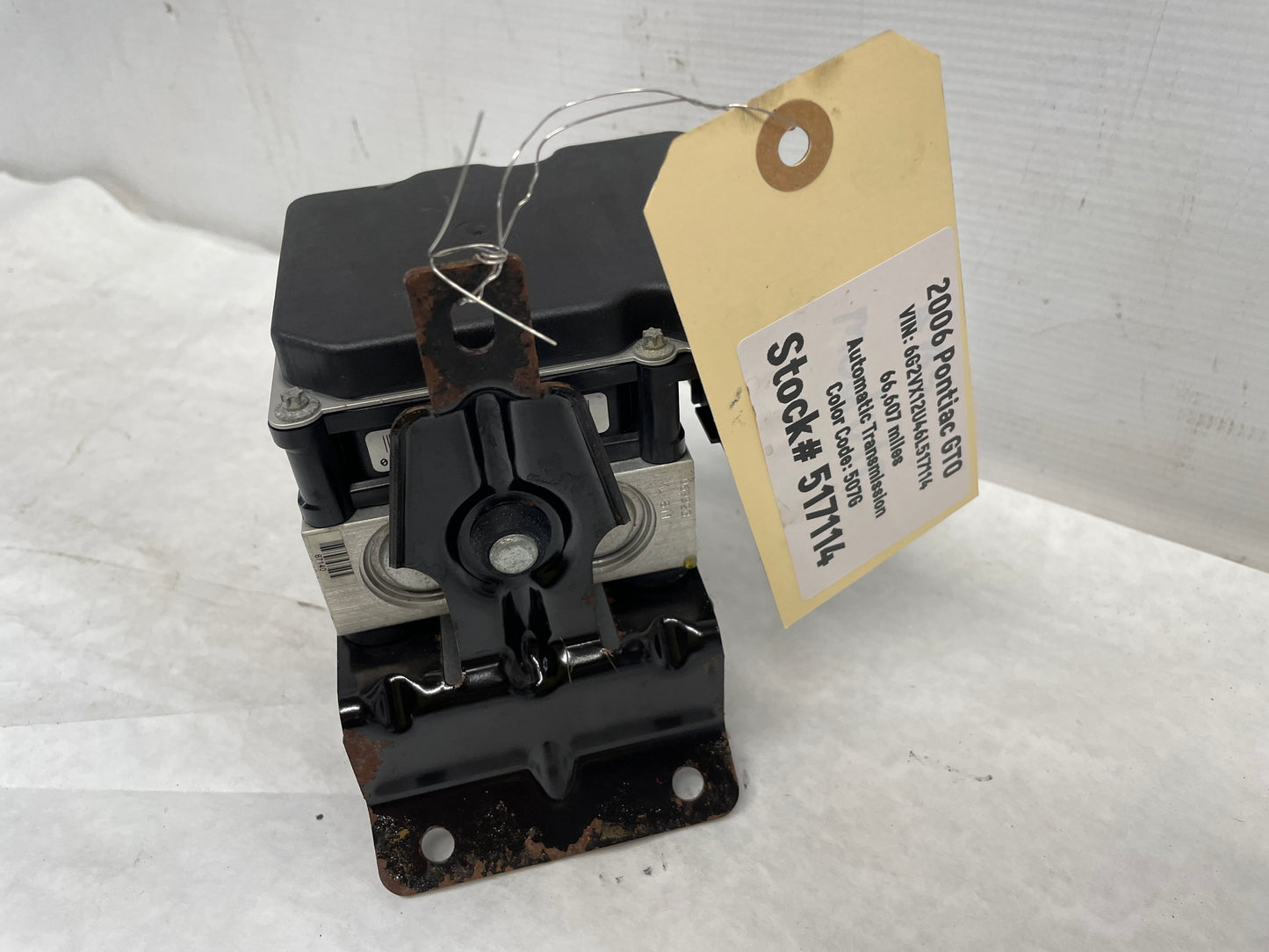 2006 Pontiac GTO ABS Anti Lock Brake Control Module Valve OEM