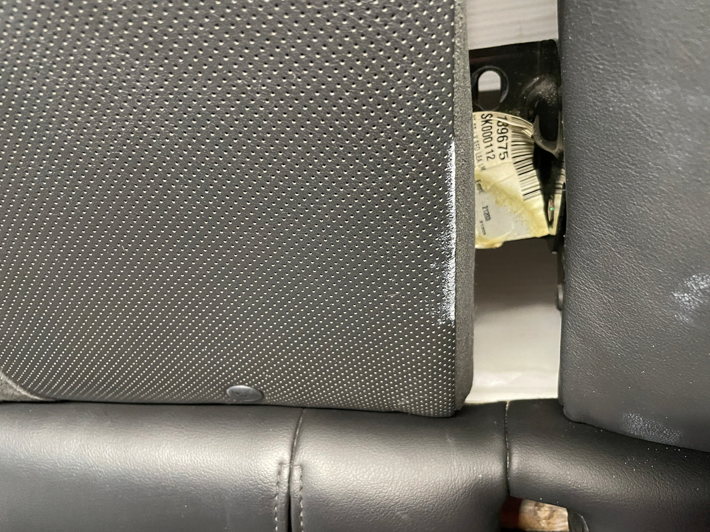2014 Chevy SS Sedan Seats Rears Black Leather Alcantara Suede OEM - Day's Parts Yard