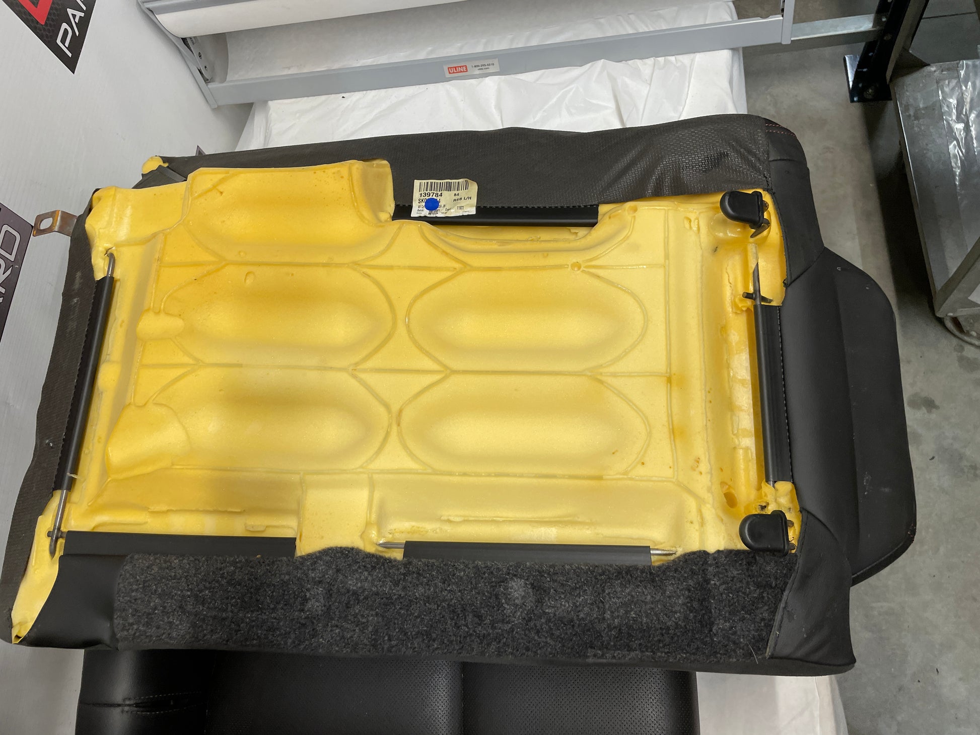 2014 Chevy SS Sedan Seats Rears Black Leather Alcantara Suede OEM - Day's Parts Yard