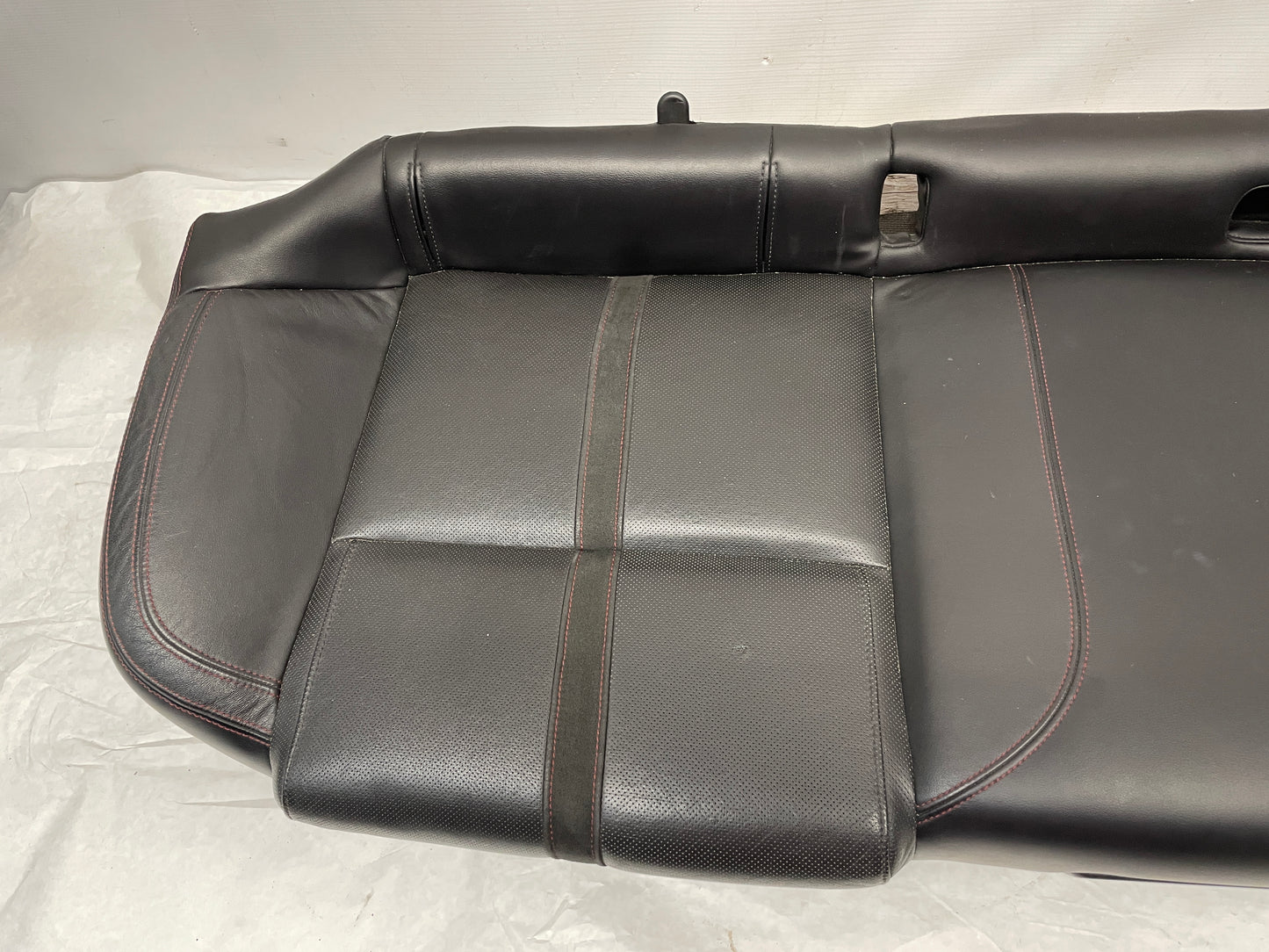 2014 Chevy SS Sedan Seats Rears Black Leather Alcantara Suede OEM - Day's Parts Yard