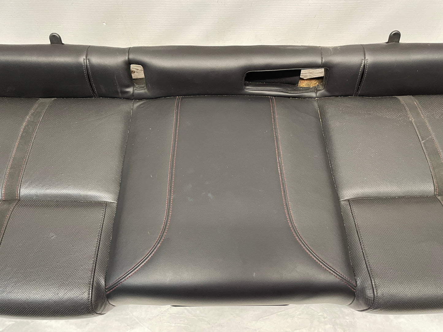 2014 Chevy SS Sedan Seats Rears Black Leather Alcantara Suede OEM - Day's Parts Yard