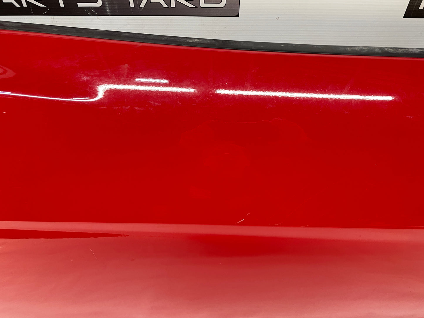 2008 Chevy C6 Corvette RH Passenger Exterior Door Red OEM