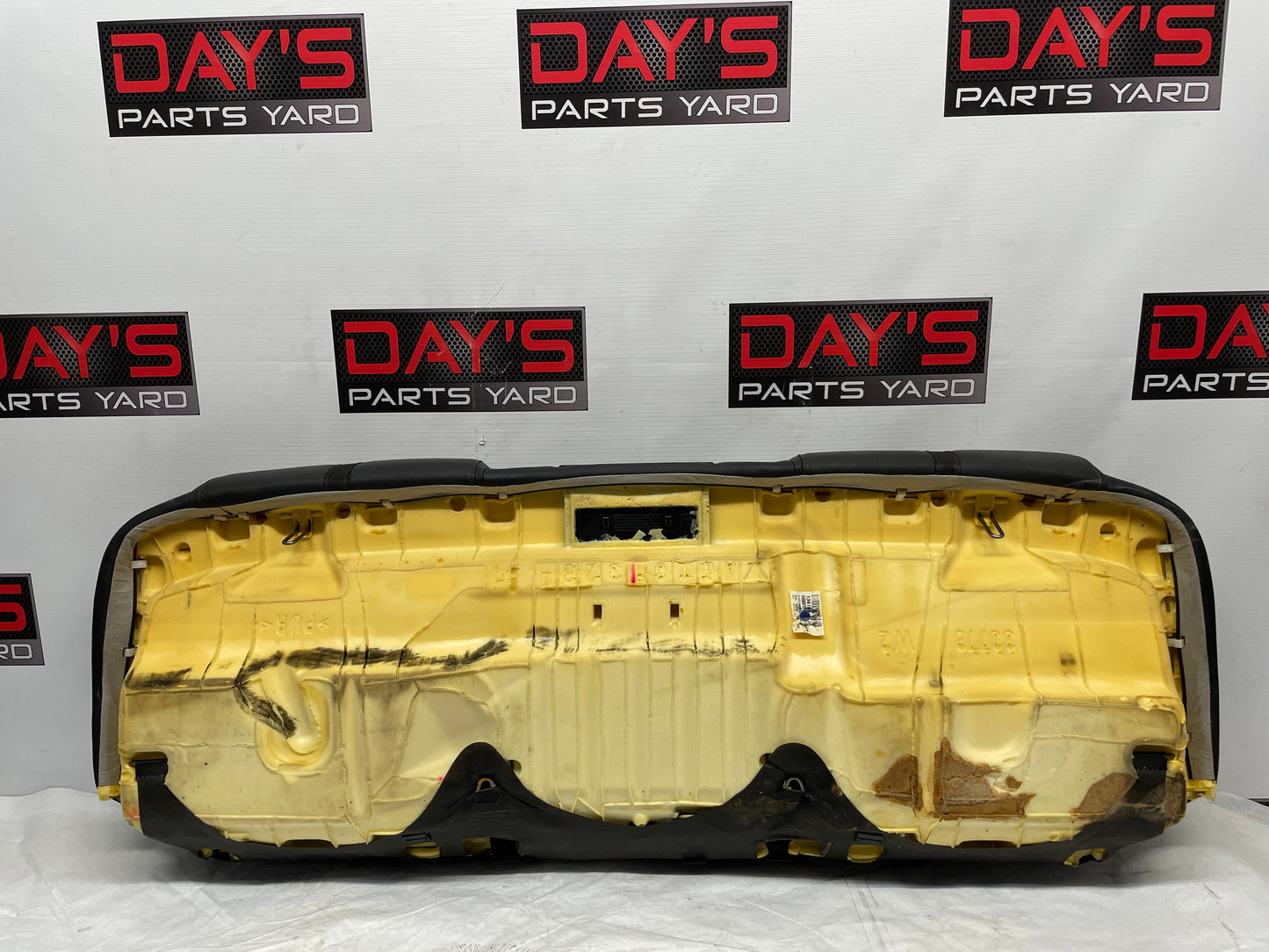 2014 Chevy SS Sedan Seats Rears Black Leather Alcantara Suede OEM - Day's Parts Yard