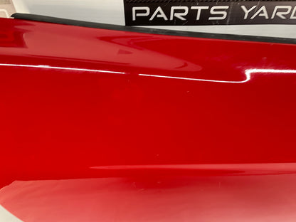 2008 Chevy C6 Corvette RH Passenger Exterior Door Red OEM