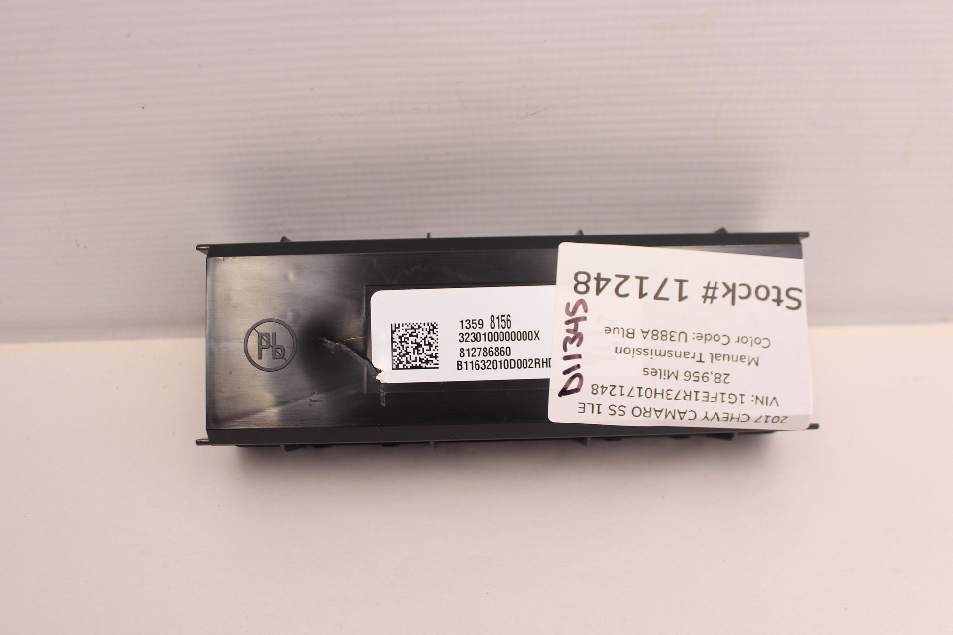 2017 Chevy Camaro SS 1LE Temperature Climate Control Module OEM - Day's Parts Yard