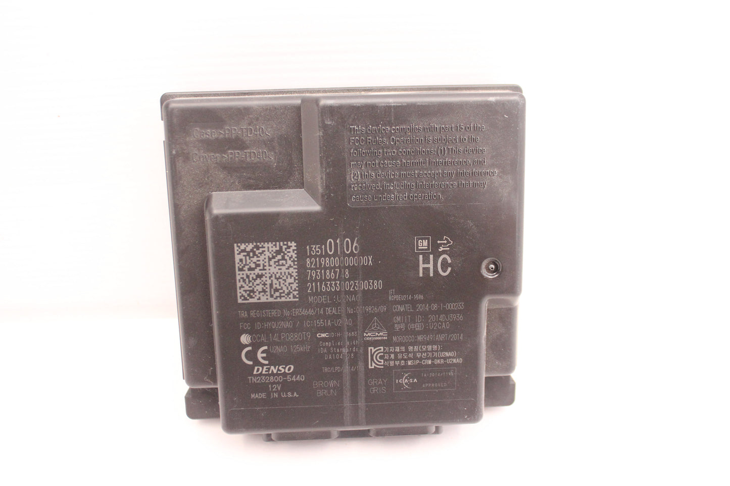 2017 Chevy Camaro SS 1LE Keyless Entry Module OEM