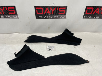2005 Pontiac GTO RH & LH Console Interior Black Suede Trim Panels OEM - Day's Parts Yard