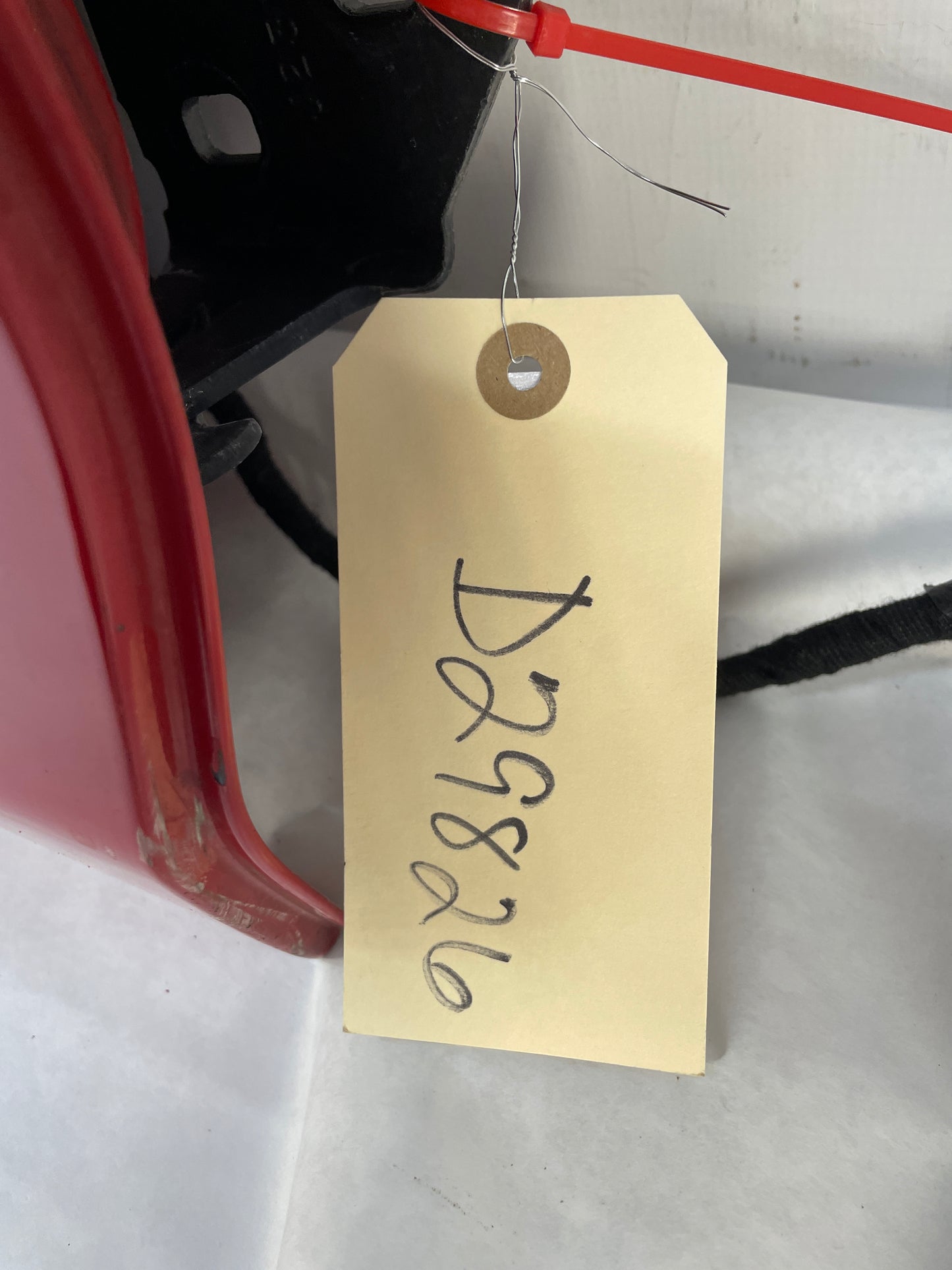 2008 Chevy C6 Corvette RH Passenger Exterior Door Red OEM