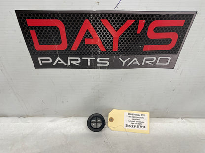 2006 Pontiac GTO GTO Mod Set Dash Selector Control Switch Button OEM