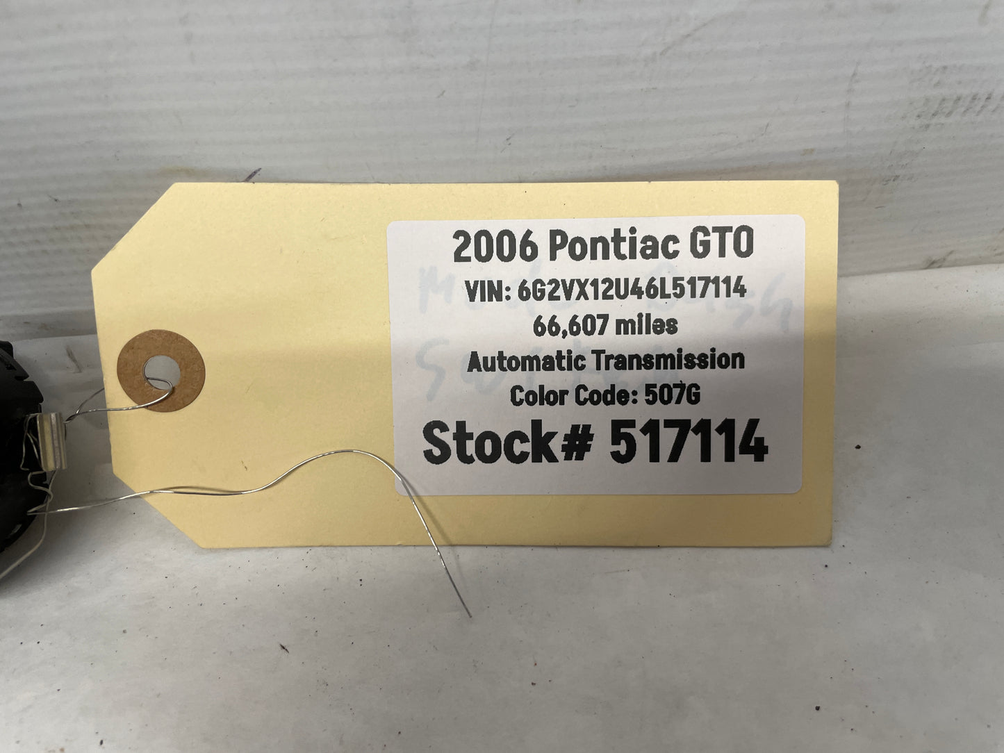2006 Pontiac GTO GTO Mod Set Dash Selector Control Switch Button OEM