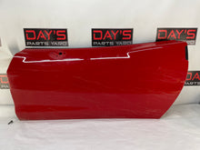 2008 Chevy C6 Corvette LH Driver Exterior Door Red OEM