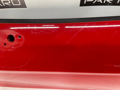 2008 Chevy C6 Corvette LH Driver Exterior Door Red OEM