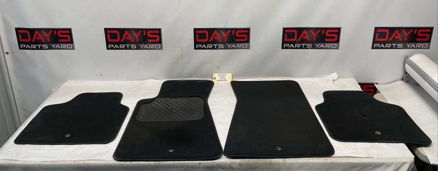 2005 Pontiac GTO Floor Mats Fronts and Rears Trim OEM - Day's Parts Yard