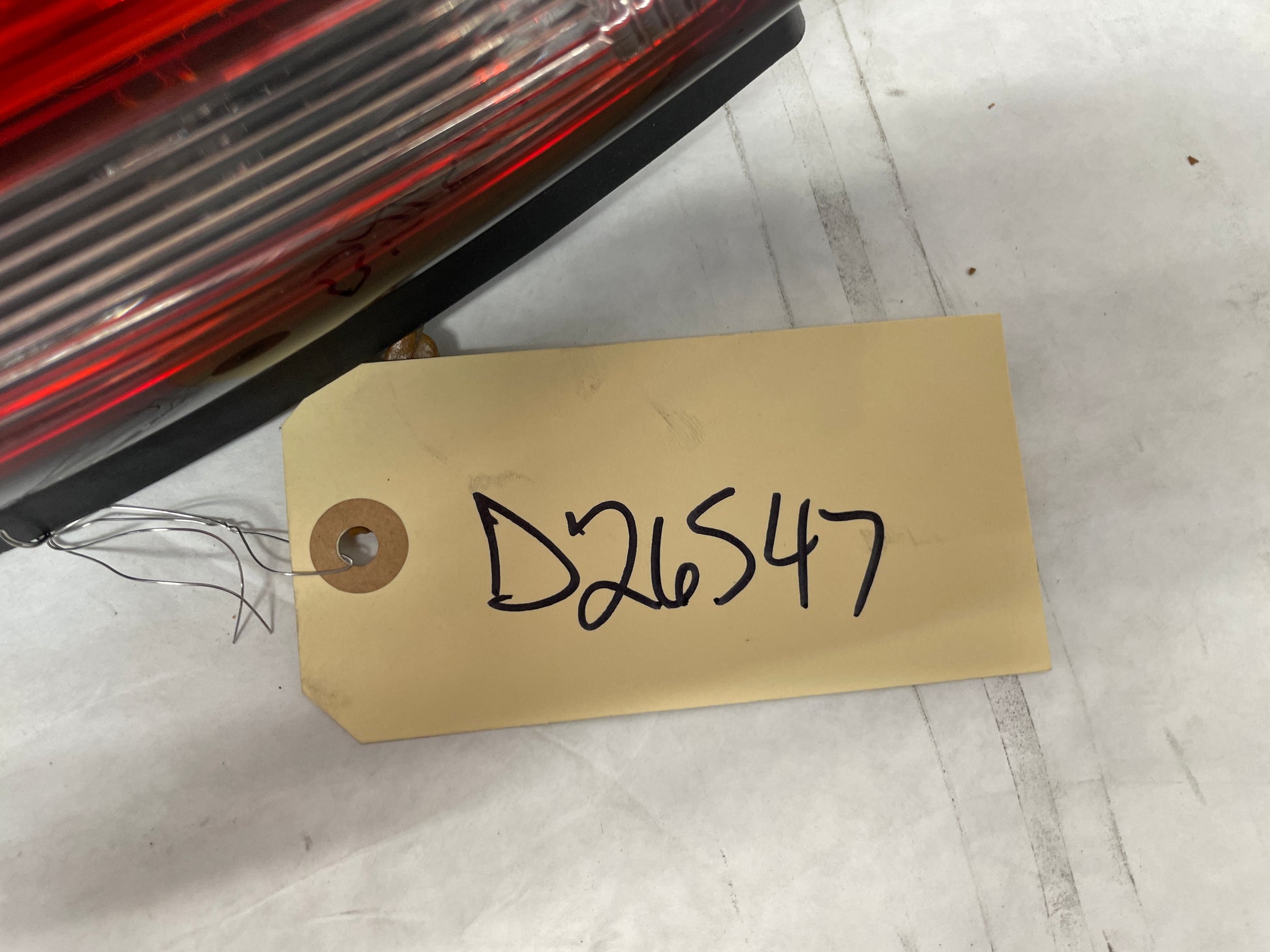 2014 Chevy SS Sedan LH Driver Outer Tail Light Taillight Lamp OEM - Day's Parts Yard