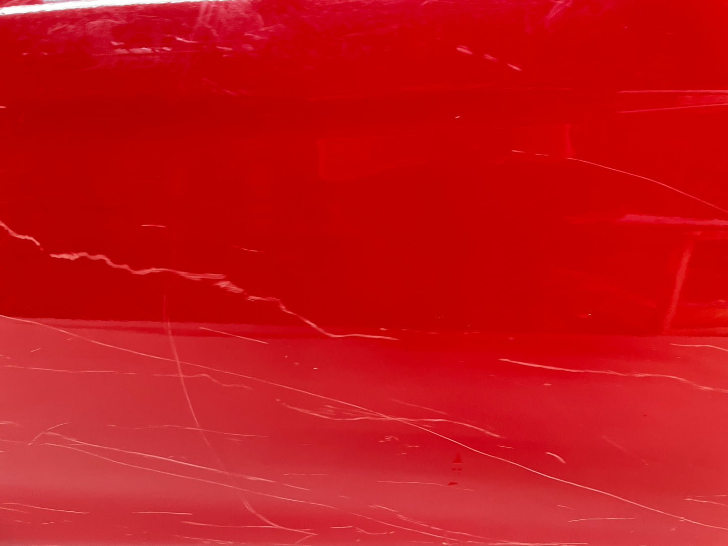 2008 Chevy C6 Corvette LH Driver Exterior Door Red OEM