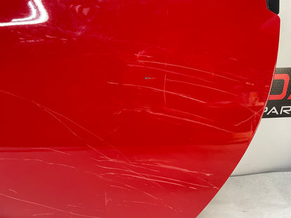 2008 Chevy C6 Corvette LH Driver Exterior Door Red OEM