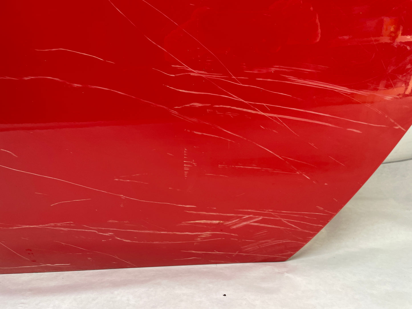 2008 Chevy C6 Corvette LH Driver Exterior Door Red OEM