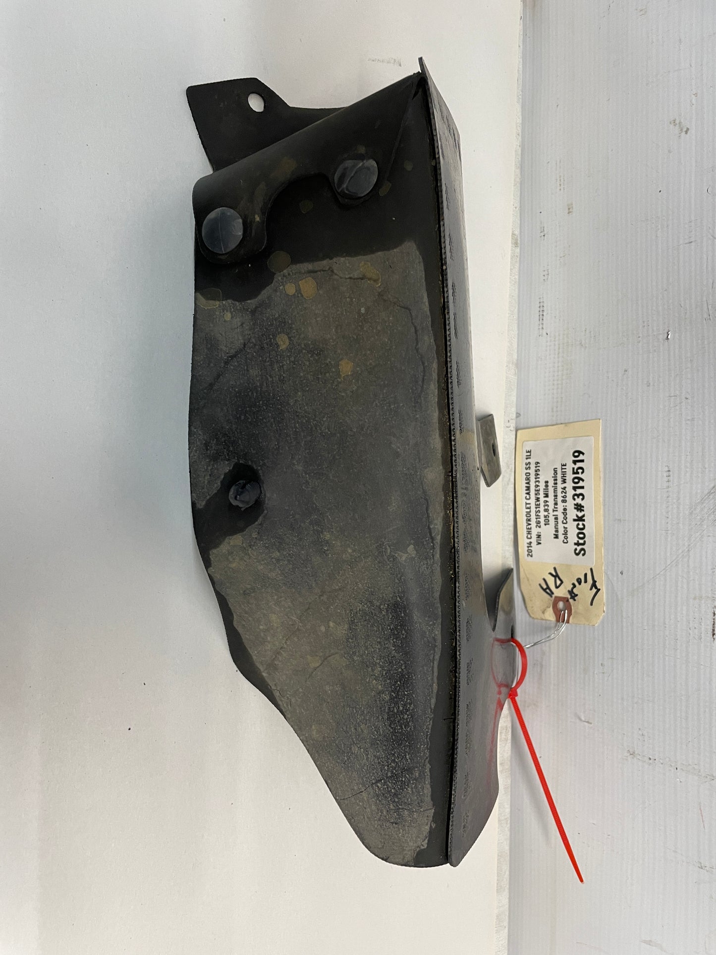 2014 Chevy Camaro SS 1LE RH Passenger Alternator Splash Shield OEM