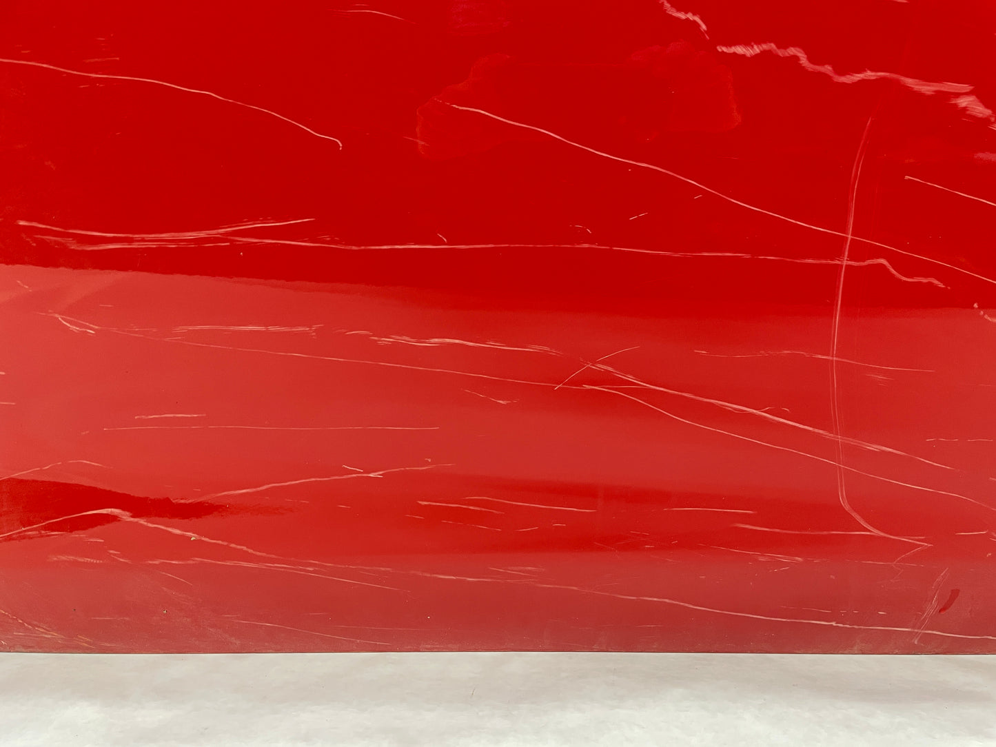 2008 Chevy C6 Corvette LH Driver Exterior Door Red OEM