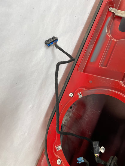 2008 Chevy C6 Corvette LH Driver Exterior Door Red OEM