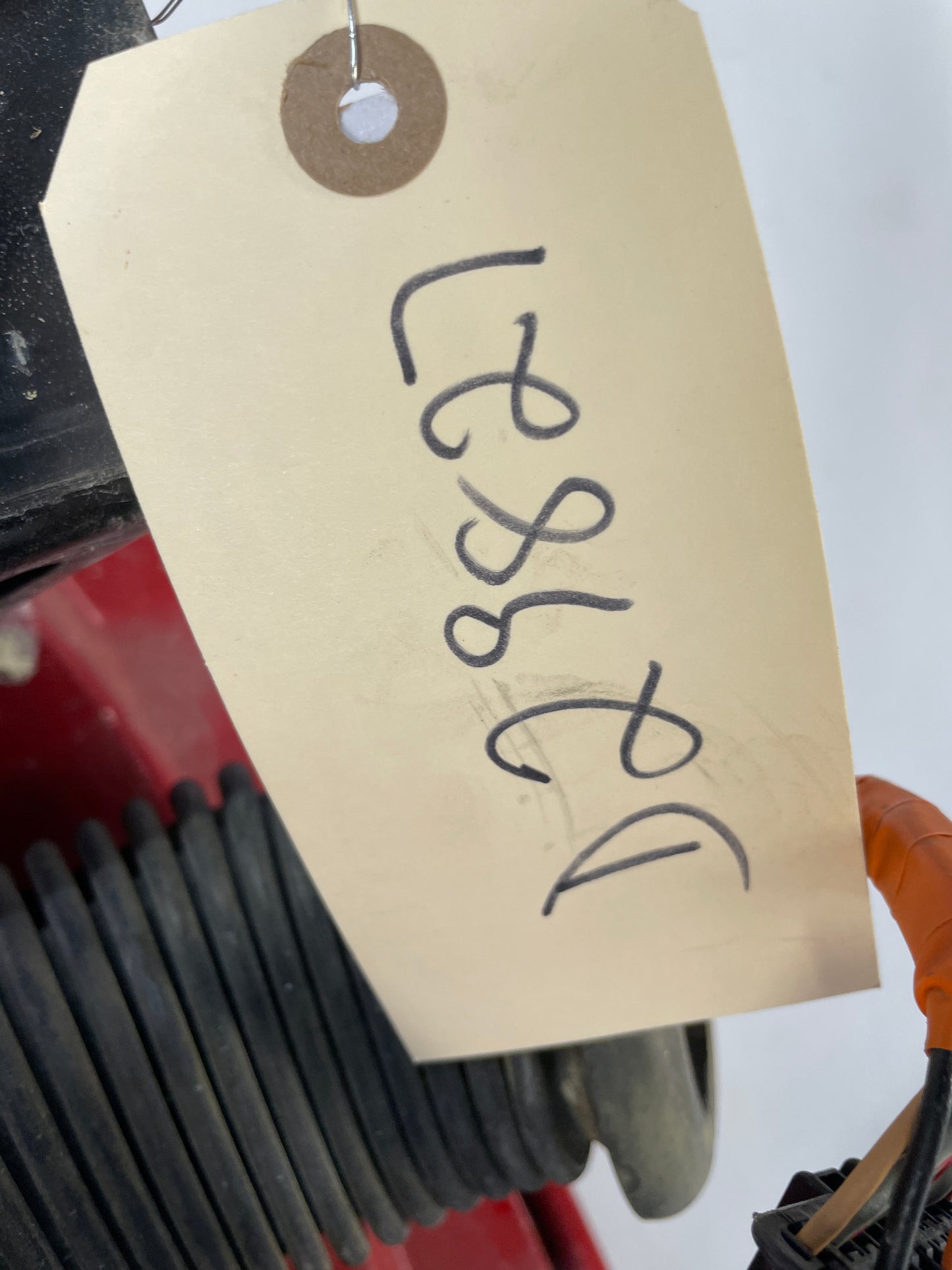 2008 Chevy C6 Corvette LH Driver Exterior Door Red OEM