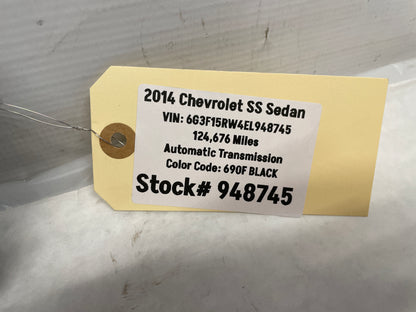 2014 Chevy SS Sedan Fuel Tank Gas Door Cover Black OEM - Day's Parts Yard