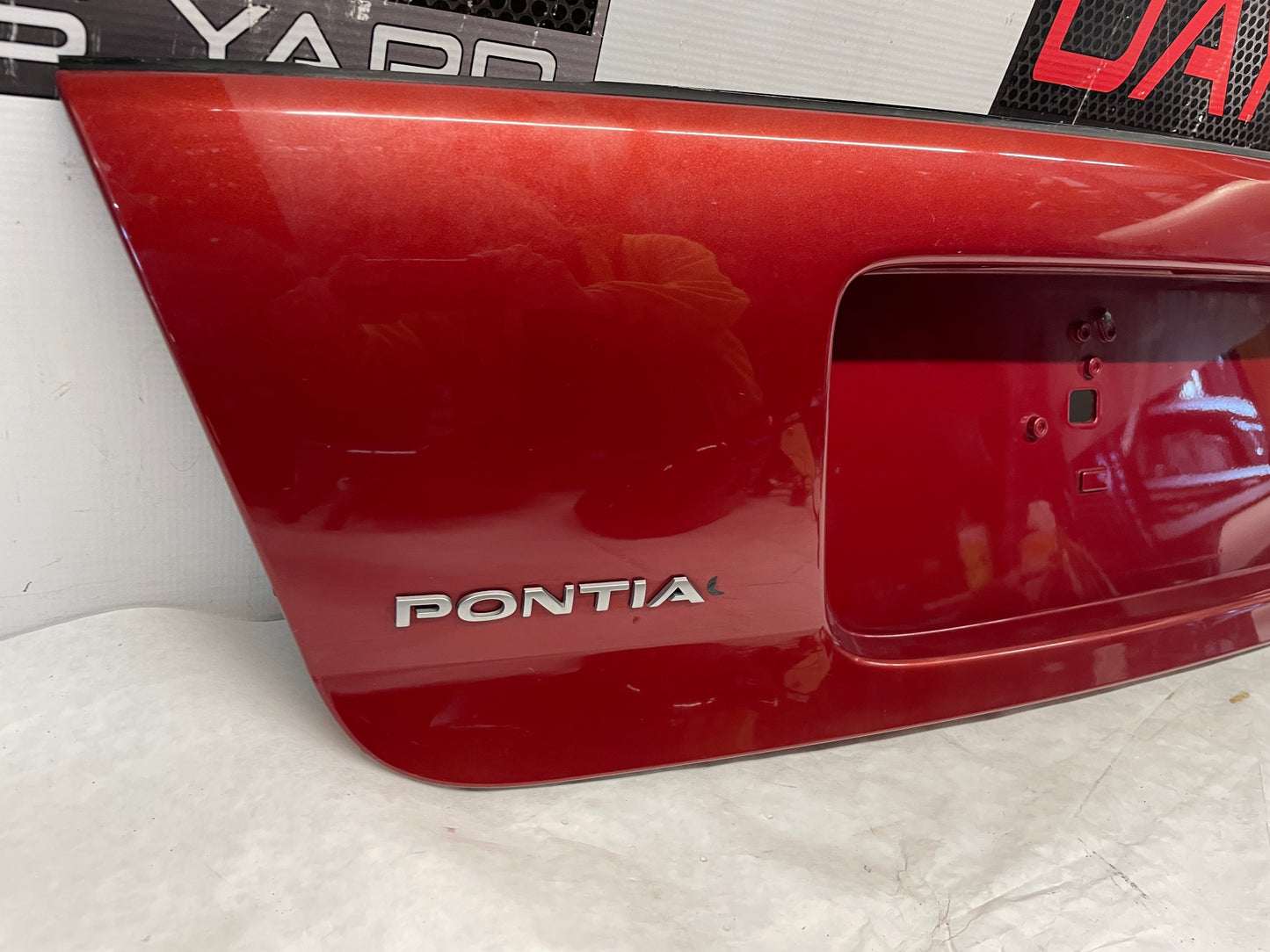 2006 Pontiac GTO Trunk Deck Lid Filler Insert Applique Panel OEM