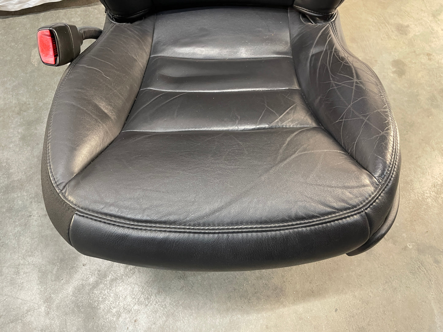 2008 Chevy C6 Corvette Seats Black Leather OEM