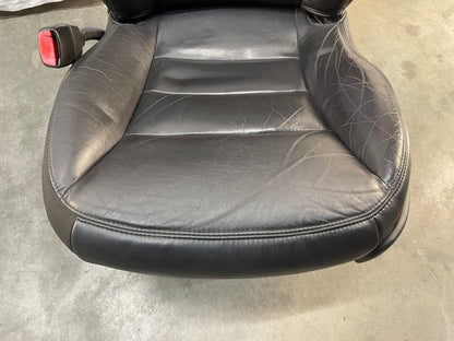 2008 Chevy C6 Corvette Seats Black Leather OEM
