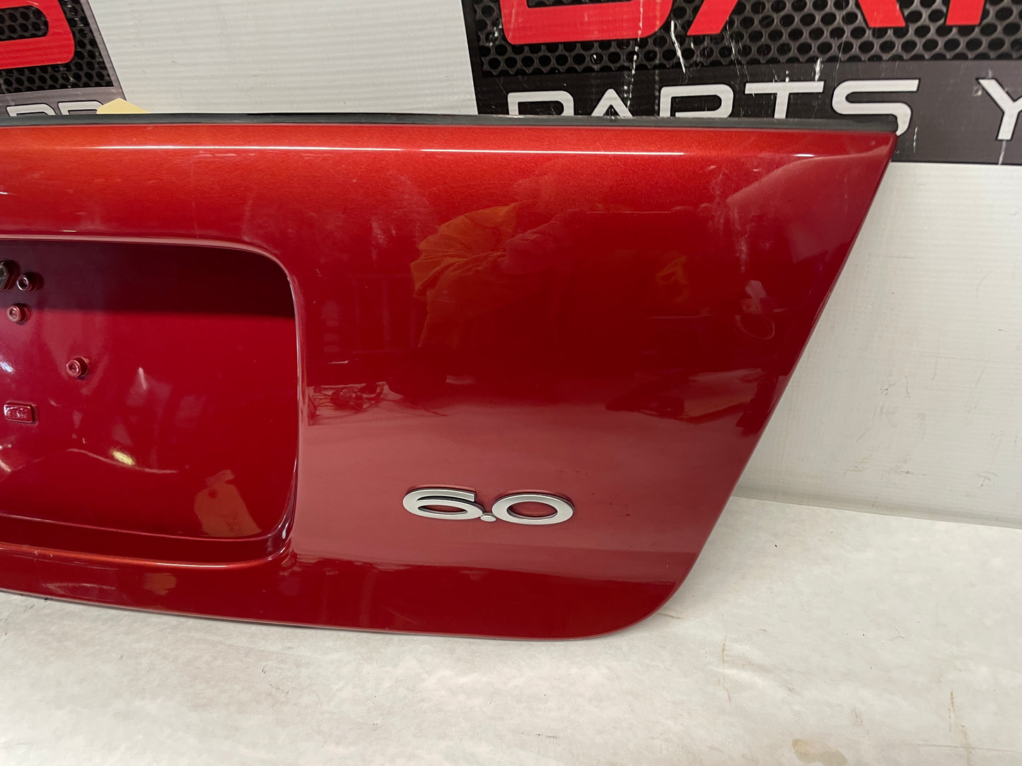 2006 Pontiac GTO Trunk Deck Lid Filler Insert Applique Panel OEM