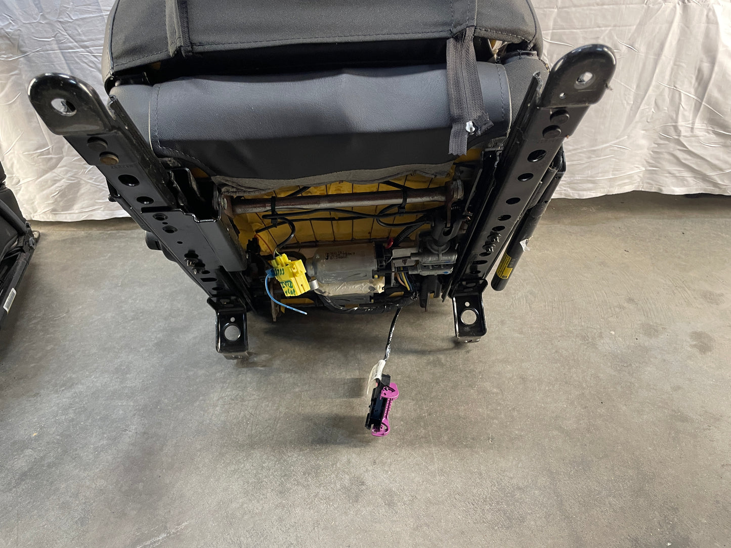 2008 Chevy C6 Corvette Seats Black Leather OEM