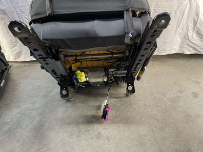 2008 Chevy C6 Corvette Seats Black Leather OEM