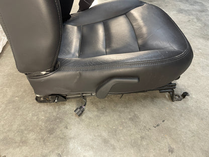 2008 Chevy C6 Corvette Seats Black Leather OEM