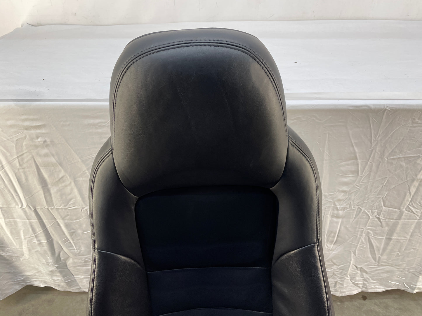 2008 Chevy C6 Corvette Seats Black Leather OEM