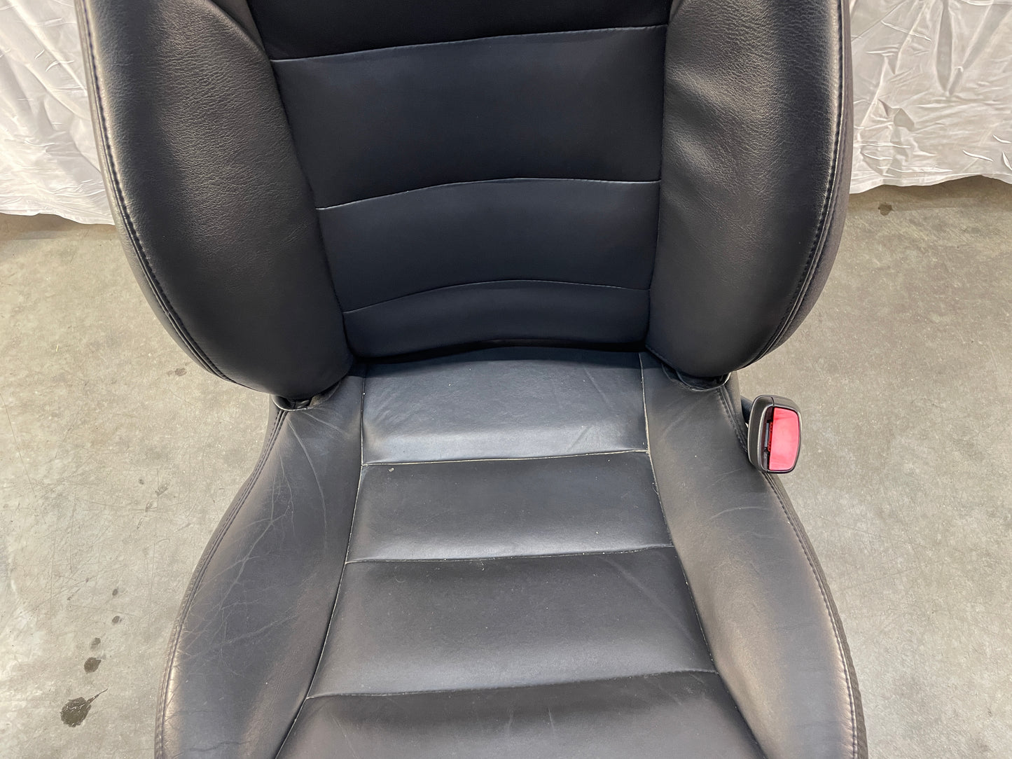 2008 Chevy C6 Corvette Seats Black Leather OEM