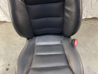 2008 Chevy C6 Corvette Seats Black Leather OEM