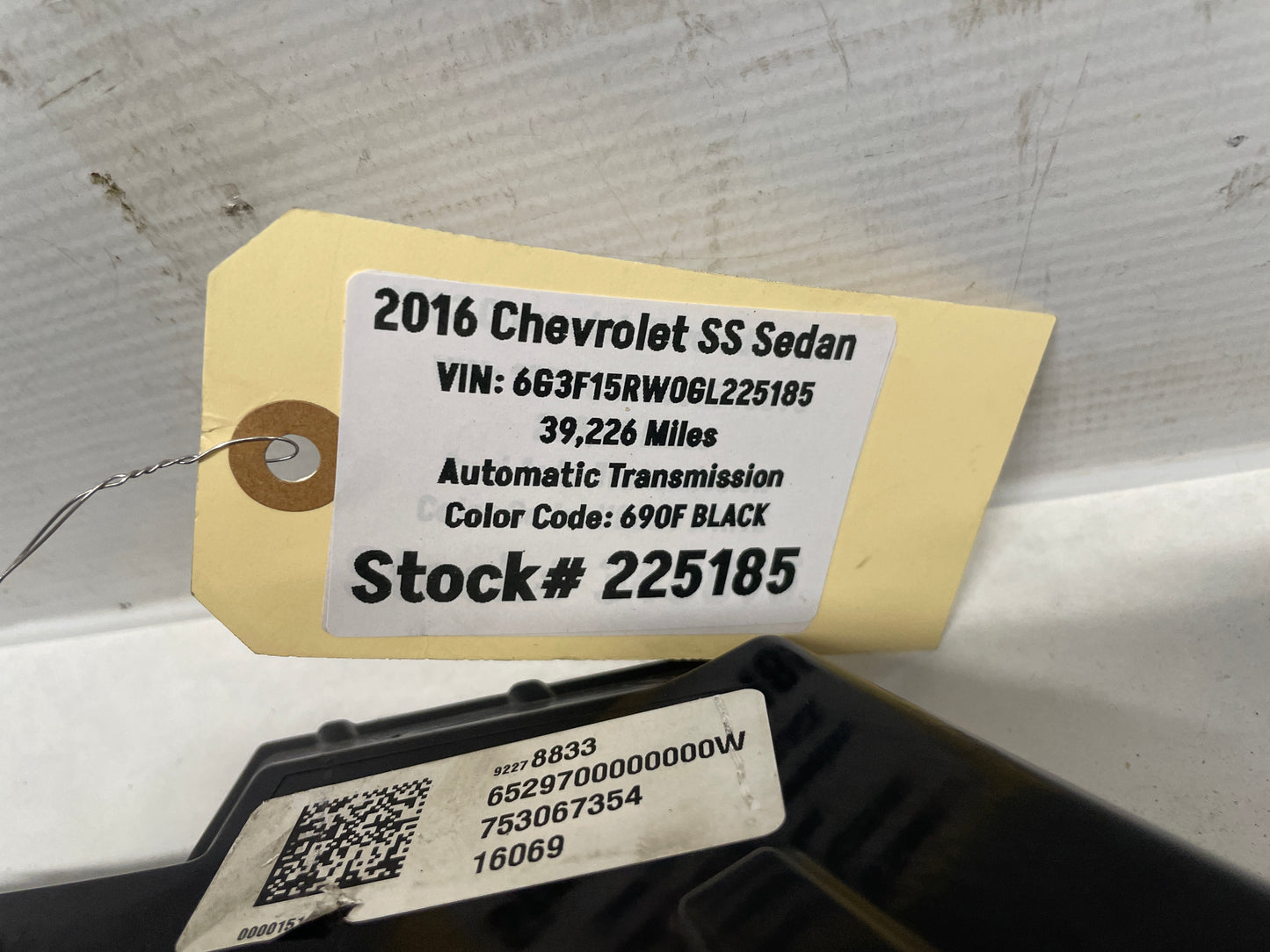 2016 Chevy SS Sedan RH Passenger Front Bumper Daytime Running Light DRL OEM