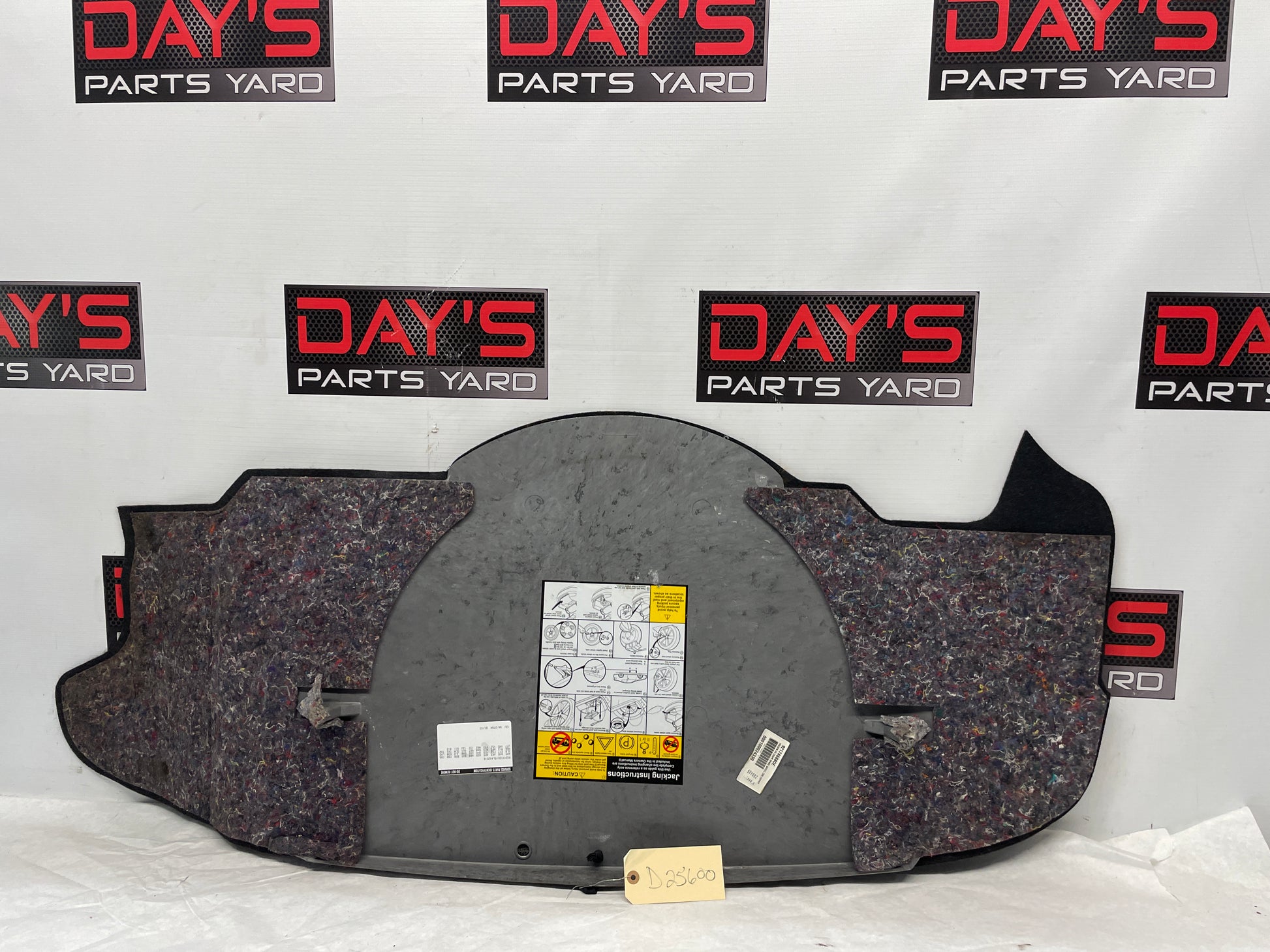 2005 Pontiac GTO Spare Wheel Tire Trunk Carpet Cargo Cover OEM - Day's Parts Yard